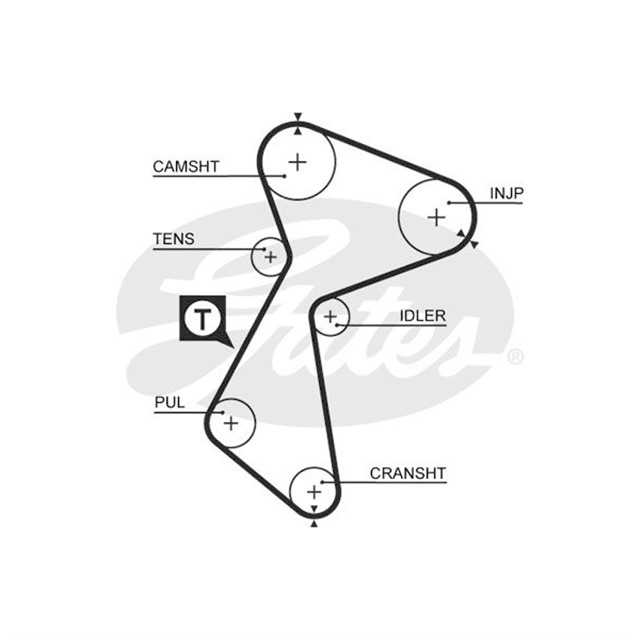 TRIGER KAYISI 153X254 OPEL ARENA 1.9D 8V 98 - 01 RENAULT MEGAN TRAFIC 1.9D 8V 95 - 01 SUZUKI CT935