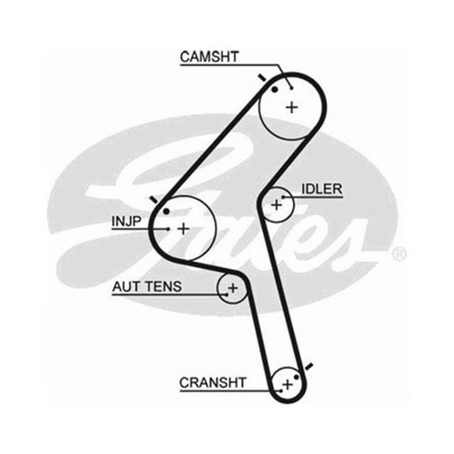 TRIGER KAYISI 145X300 LEYLAND 2.3D 8V 96 - 01 NISSAN 2.3D 8V 96 - 01 CT917