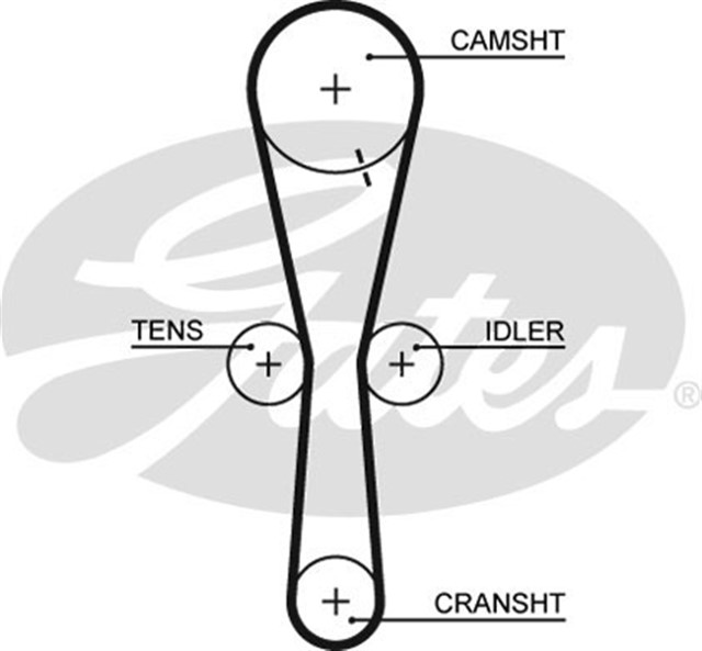 X TRIGER KAYISI 112X280 HONDA ACCORD CIVIC 2.0D 8V 97 - 01 ROVER MG CT954
