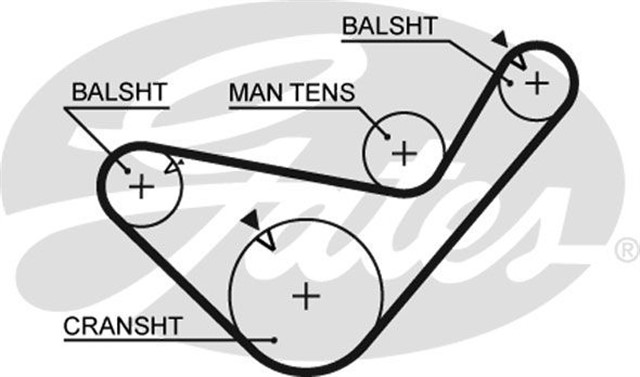 TRIGER KAYISI 083X190 HYUNDAI H100 2.5D/TD 8V 93 - 03 GARACE 2.5D 93 - 01 BALANS CT932
