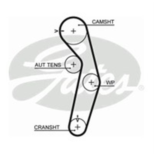 TRIGER KAYISI 116X290 MITSUBISHI CARISMA COLT 1.8 16V 95 - 97 PAJERO MONTERO 1.8 16V 99 - 05 CT1048