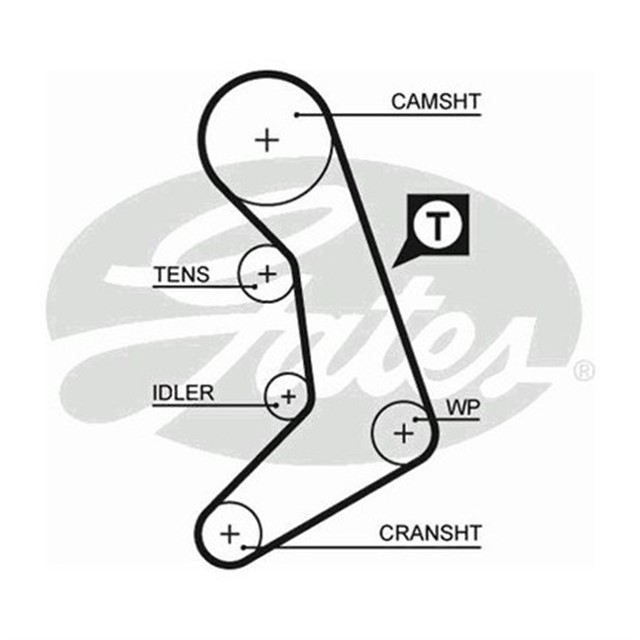 X TRIGER KAYISI 120X254 VW LT28 LT35LT40 LT45 LT55 2.4D 12V 92 - 96 VOLVO 940 960 2.4 - 2.4D CT7