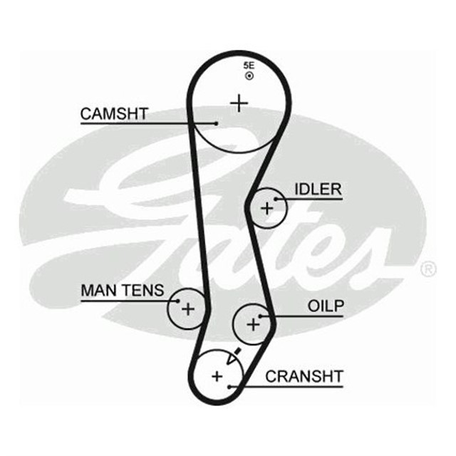 TRIGER KAYISI 128X260 TOYOTA PASEO 1.5 16V 95 - 99 CT1030