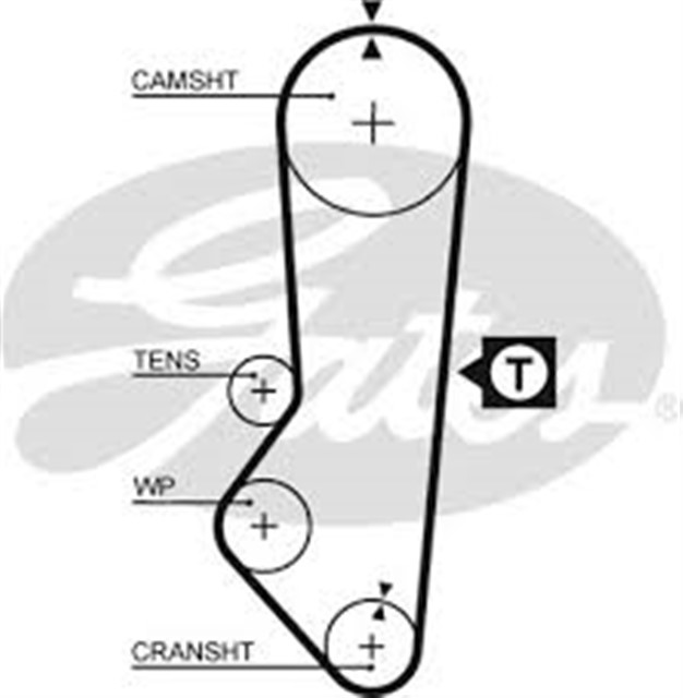 TRIGER KAYISI 097X216 CHERY FENGYUN 1.6 8V 99 FORD ESCORT FIESTA 1.4 - 1.6 8V 90 - 00 CT729