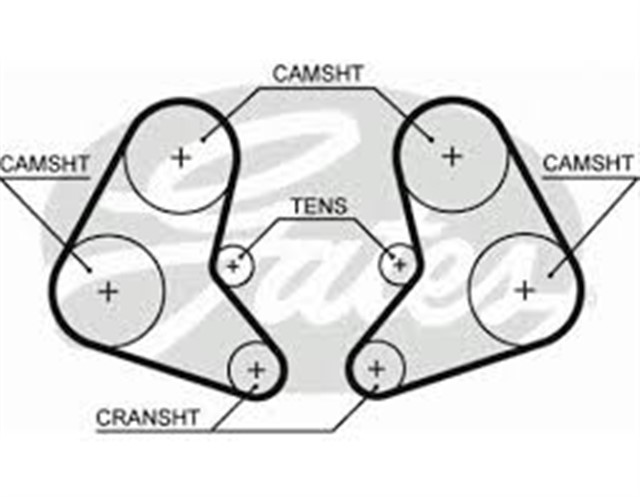 TRIGER KAYISI 096X254 LANCIA THEMA 2.9IE 32V 86 - 94 CT886