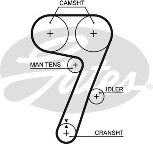 TRIGER KAYISI 145X180 LANCIA DELTA INTEGRALE 2.0T 16V 89 - 92 THEMA 2.0T 89 - 95 CT885