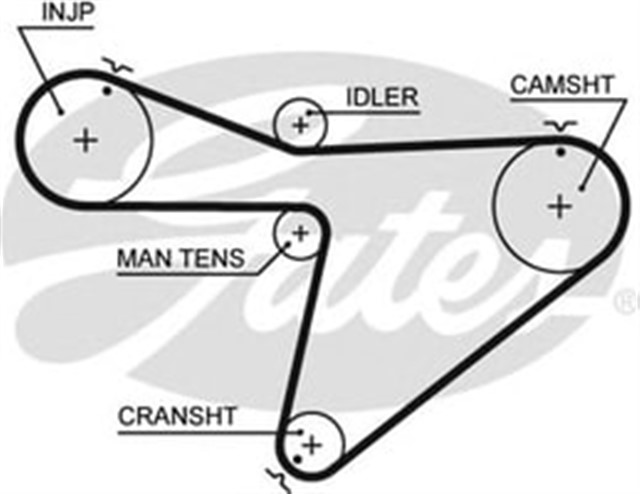 TRIGER KAYISI 108X318 DAIHATSU FOURTRAK PIONIER ROCKY RUGGER TAFT 2.8D 84 - 01 CT810