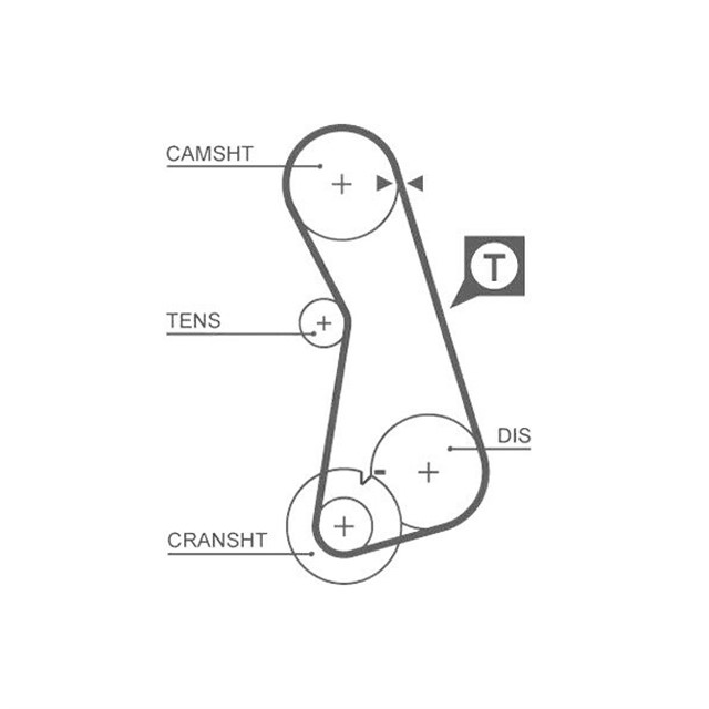 X TRIGER KAYISI 124X180 A6 - PASSAT - GOLF III 2.0I ATU - AWF - AWG CT630