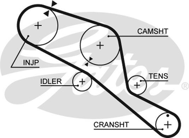 TRIGER KAYISI 128X254 LANDROVER 90 109 110 2.5D 8V 79 - 90 SANTANA CT550