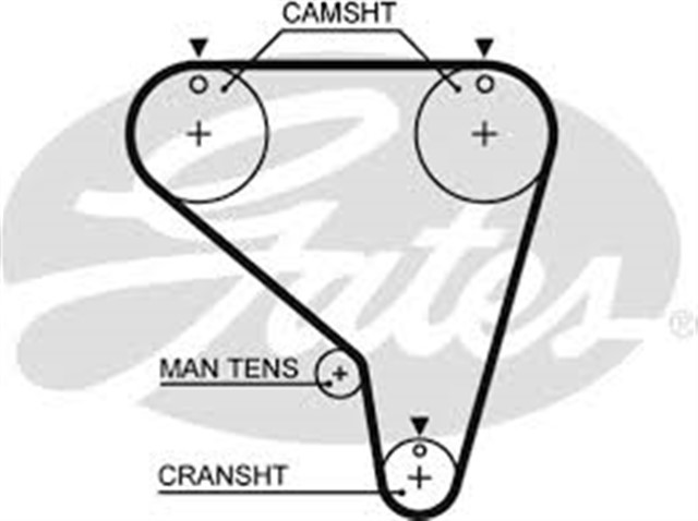 TRIGER KAYISI 119X190 SUZUKI CULTUS 1.3 16V 01 - 03 SWIFT 1.3GTI 16V 85 - 89 CT789