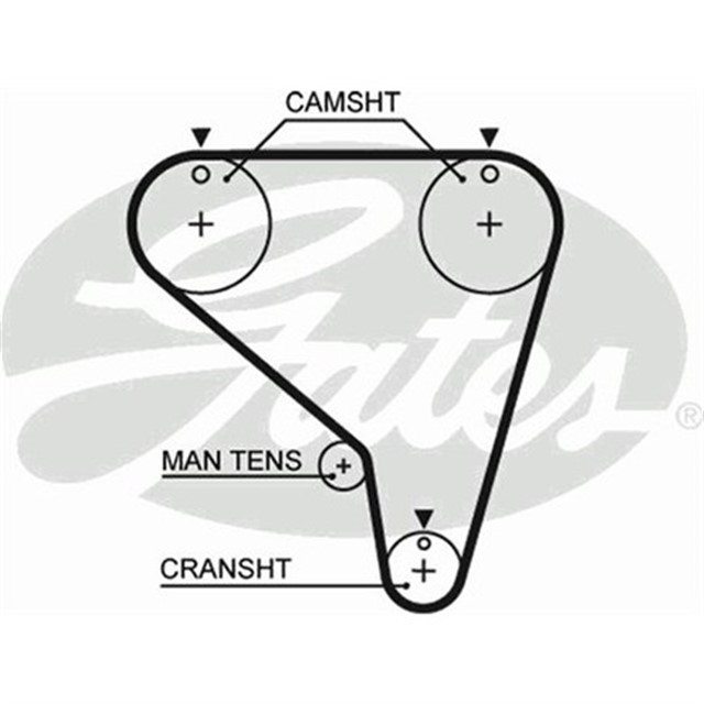 X TRIGER KAYISI 119X254 SUZUKI SWIFT 1.3GTI 16V 89 - 96 CT793