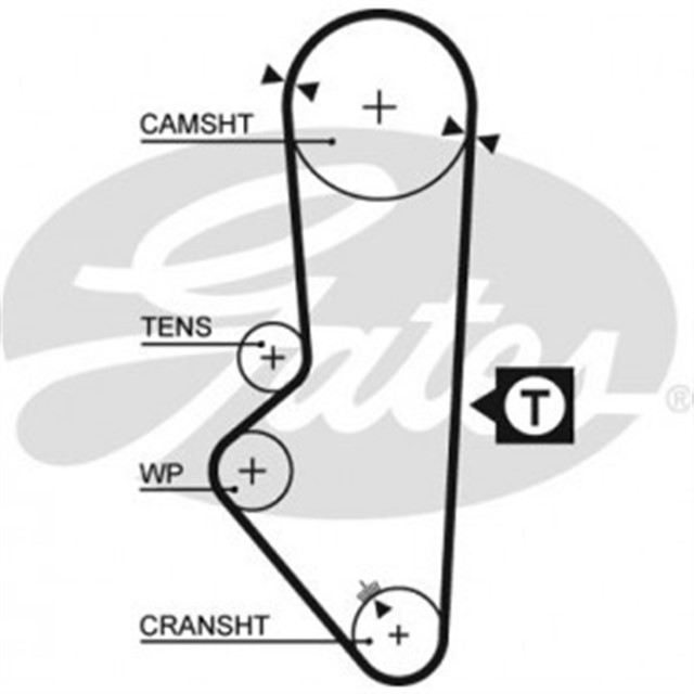 TRIGER KAYISI 126X230 ROVER 25 01 - 04 111 90 - 99 211 96 - 99 1.1 8V 114 - 214 - 414 1.4 8V CT707