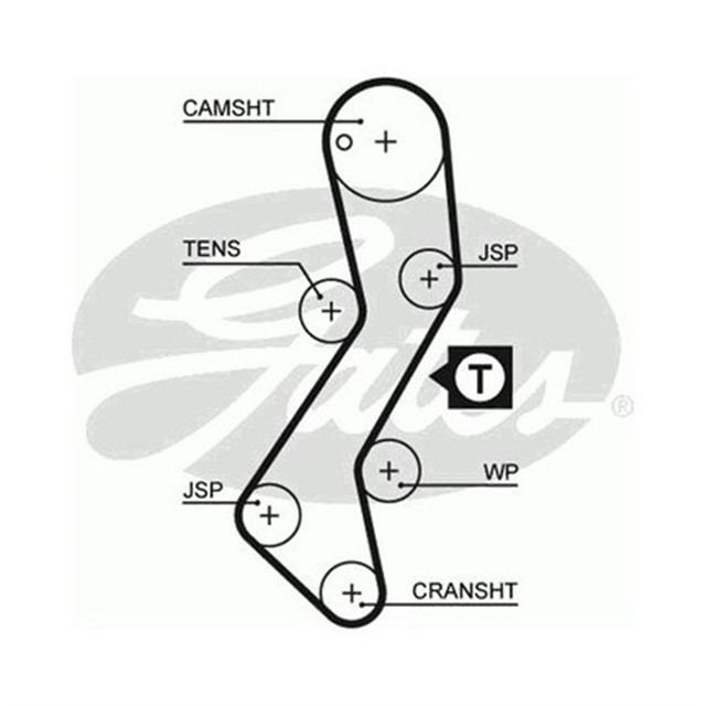 X TRIGER KAYISI 116X200 FORD ESCORT 1.8D 8V 89 - 00 1.8TD 8V 93 - 01 FIESTA 1.8D 8V 89 - 96CT901SE
