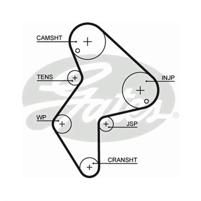 TRIGER KAYISI 149X254 P406 - P605 - P806 - XANTIA - ZETA 2.1 TD 96 CT772