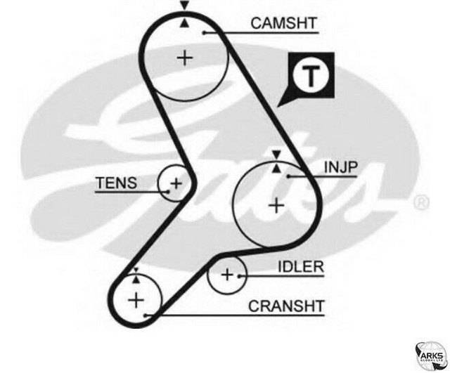 TRIGER KAYISI 170X220 TIPO 1.7D 8V 88 - 95 - UNO 1.9D 8V 89 - 93 CT615
