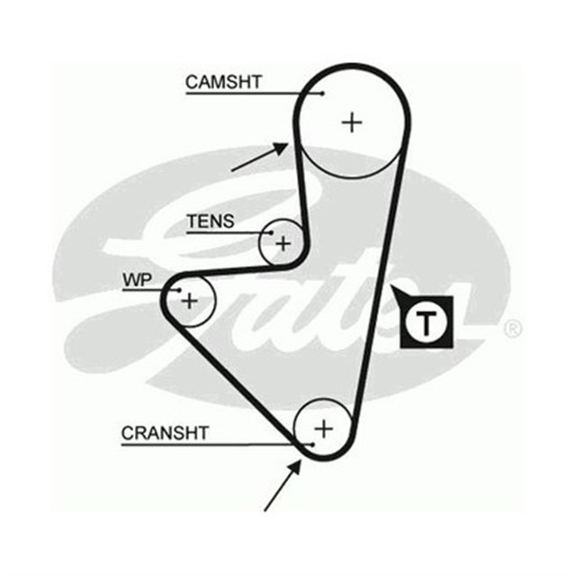 TRIGER KAYISI 104X170 PEUGEOT PARTNER BERL 1.1 8V 96 - 02 SAXO 106 1.0 - 1.1 8V 96 - 04 206 1.1 CT718