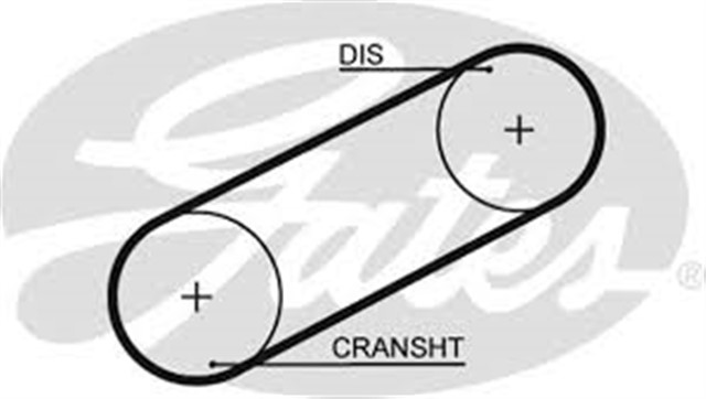 TRIGER KAYISI 045X100 OPEL REKORD 1.8 8V 81 - 86 - MANTA 1.8GT 8V 81 - 87 CT639