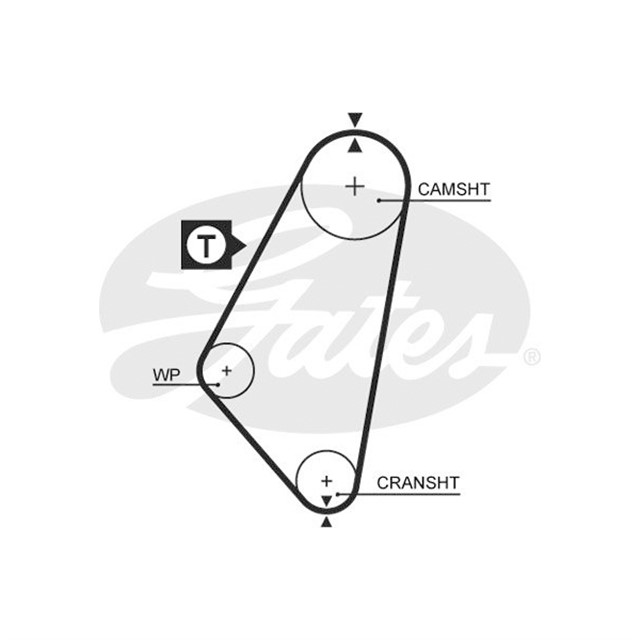 TRIGER KAYISI 104X170 VECTRA A 1.4 - 1.6 8V 88 - 95 - CORSA A 1.4 - 1.6 8V 88 - 93 - KADET 1.4 - 1.6 8V