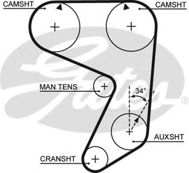 TRIGER KAYISI 143X190 FIAT REGATA 1.6 90 100 8V 83 - 89 RITMO 80 - 88 LANCIA DELTA CT598