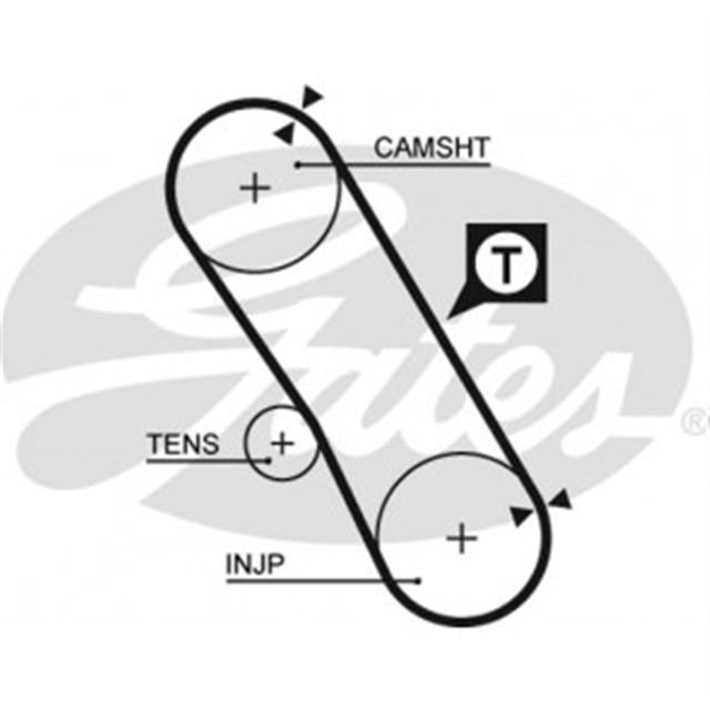 TRIGER KAYISI 076X190 NISSAN ALMERA 2.0D 8V 95 - 00 - CHERRY 1.7D 8V 872 - 86 - PRIMERA 2.0D 8V CT933