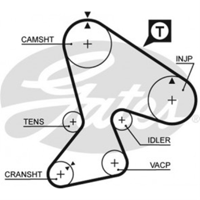 TRIGER KAYISI 148X254 R18 - R20 - R21 - R25 ESPACE - MASTER - TRAFIC 2.1D 8V 79 - 96 CT522
