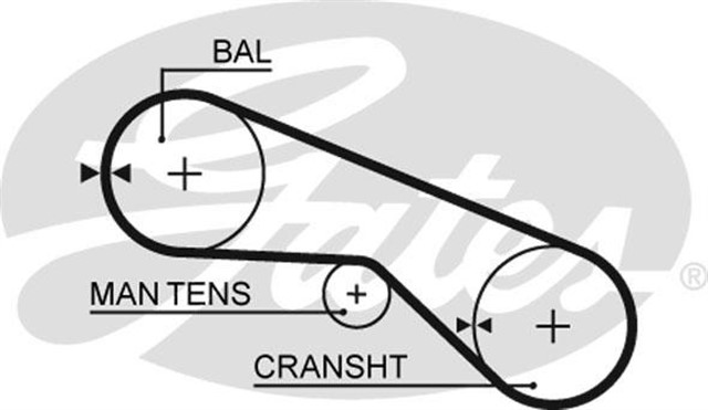 X TRIGER KAYISI 055X127 MITSUBISHI CELESTE 1.6 8V 76 - 80 GALANT 1.6 - 2.0 8V 80 - 84 LANCER 1.6GS