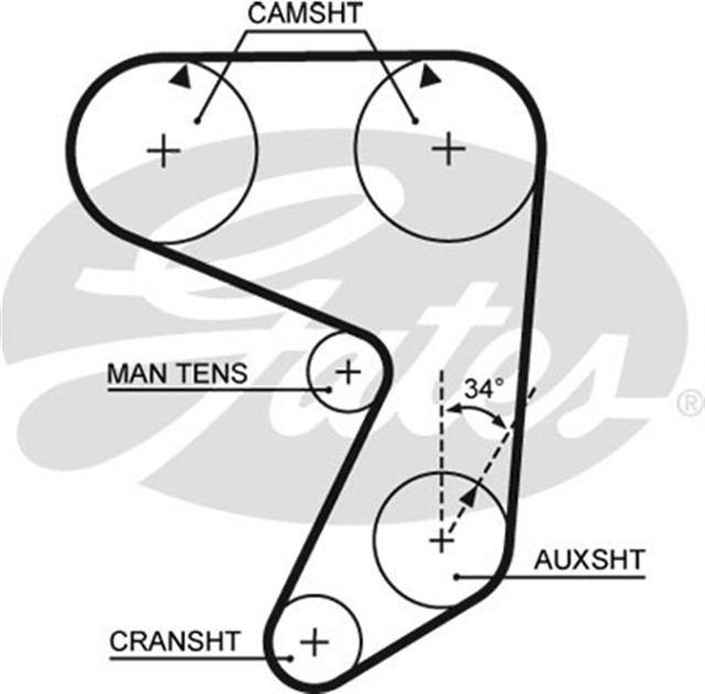 TRIGER KAYISI 144X190 M124 1.4 8V 67 - 71 - M131 - M132 LANCIA POLSKI CT651
