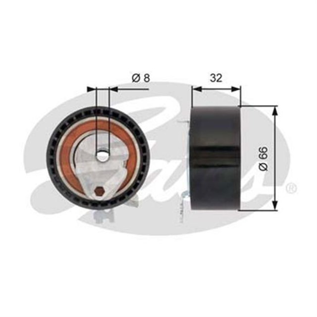 EKSANTRIK GERGI RULMANI CLIO III - LGN II - III - MGN II III - FULENCE - MODUS - SCENIC II - III 1.6 16V K4M 804
