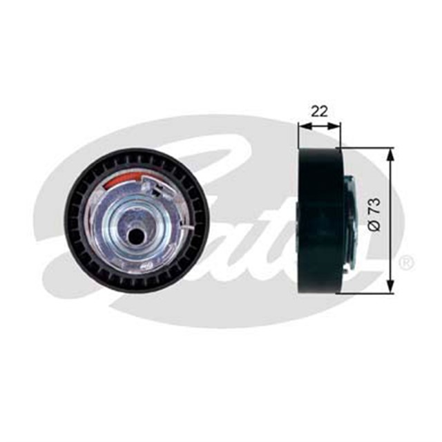 EKSANTRIK GERGI RULMANI DACIA LOGAN - SANDERO 1.4 - 1.6 09