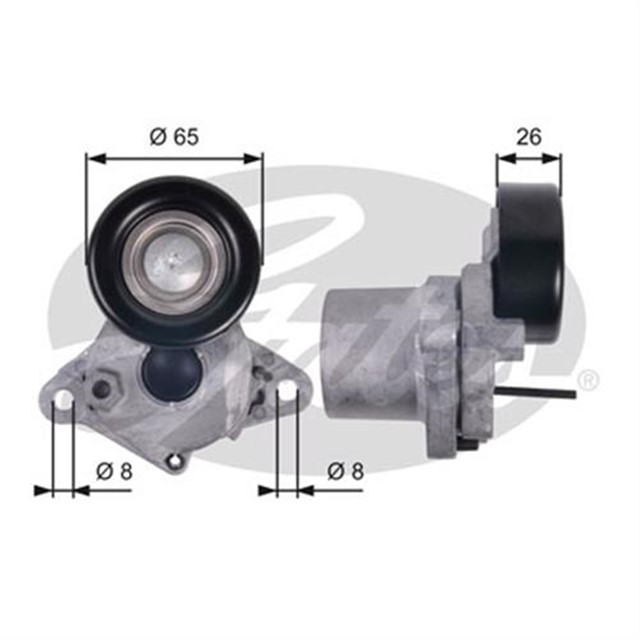 ALTERNATOR GERGI RULMANI ACCENT 05 GETZ - I10 - I20 - I30 - I40 1.5CRDI - 1.6CRDI - 1.7CRDI - BLUE 11 1.6CRDI
