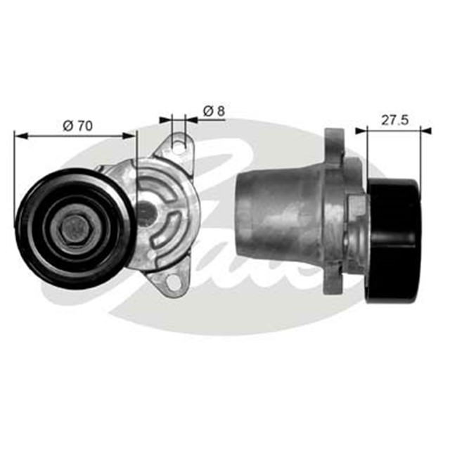 ALTERNATOR GERGI RULMANI ACCENT II - ELANTRA 02 - 05 - GETZ 03 - 05 1.5CRDI - I30 08 - 2.0CRDI