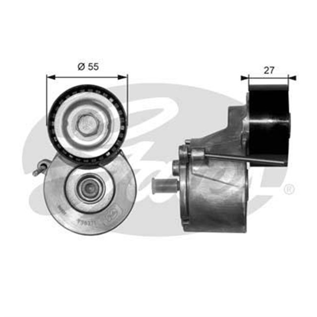 ALTERNATOR GERGI RULMANI KUTUKLU P206 1.4HDI - 407 - PARTNER 1.6 HDI - C3 1.6 16V - C5 1.6HDI - BERLINGO 1.6