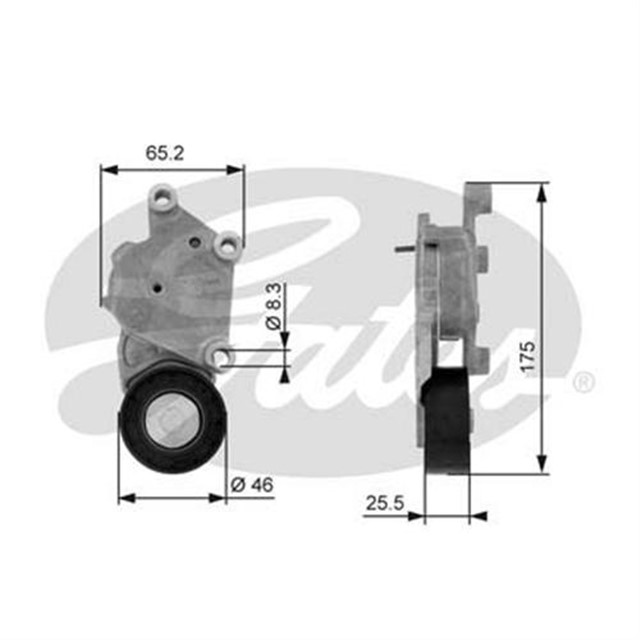 ALTERNATOR GERGI RULMANI KUTUKLU P206 1.6HDI 04 P307 1.4HDI 01 - 05 1.6HDI 05 - 09 P1007 1.4HDI