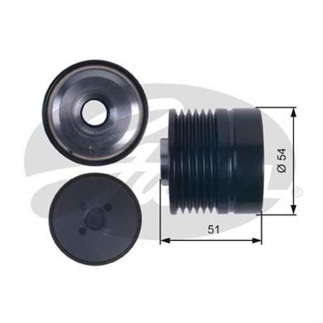 X ALTERNATOR KASNAGI RULMANLI GRANDE PUNTO 1.3D 05 - - PUNTO EVO 1.3D 09 - 12 - MITO 1.3JTD 08 - 