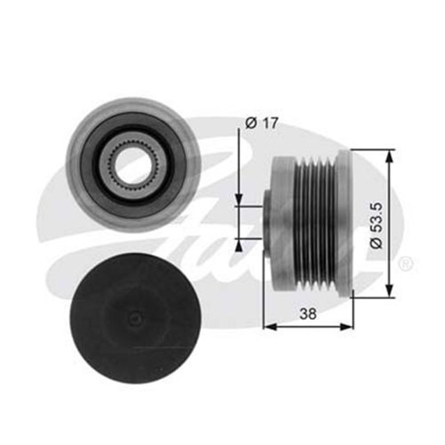 ALTERNATOR GERGI RULMANI MASTER II - TRAFFIC II - LGN II - MOVANO - VIVARO 1.9DTI - 1.9DCI 01 - - VOLVO 1.9DTI