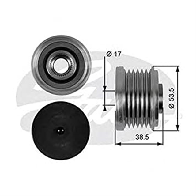 ALTERNATOR KASNAGI RULMANLI BMW 1 E81 - E87 130I - BMW 3 E46 316I - E90 323 - 325 - 330