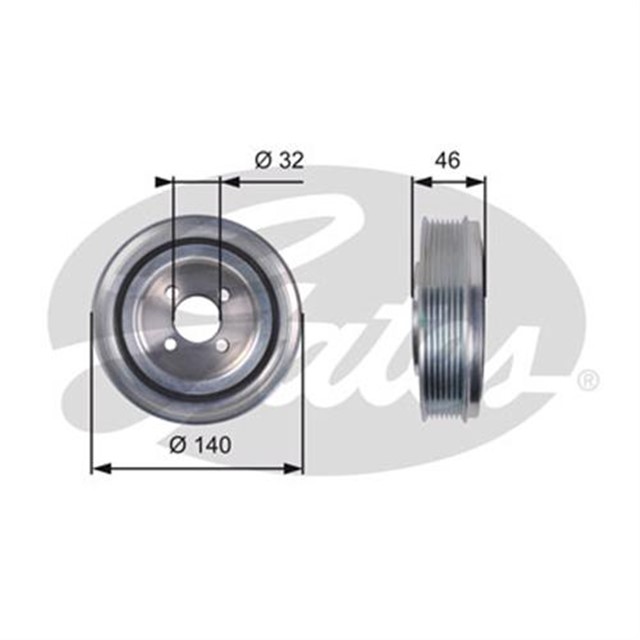 KRANK KASNAGI DUCATO 2.3JTD - IVECO DAILY 2.3D 02 KARSAN J10 HIDROLIK DIRK 6PK