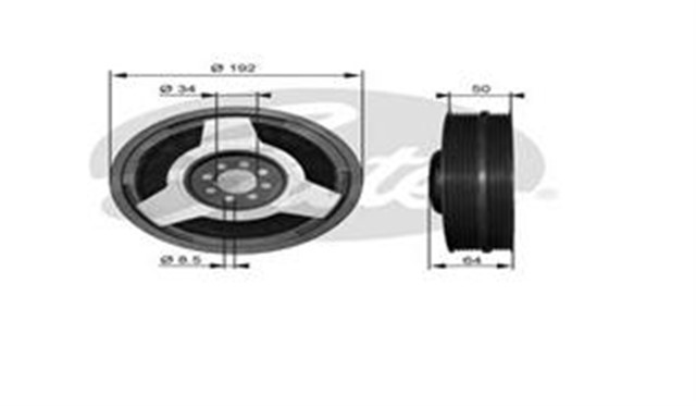 KRANK KASNAGI PASSAT - A4 - A6 2.5 TDI