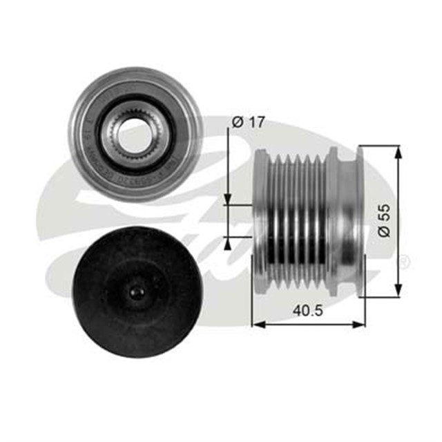 ALTERNATOR KASNAGI MERCEDES W203 W210 W220 W639 B901 B906