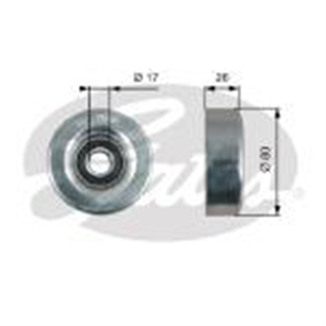 ALTERNATOR GERGI RULMANI HONDA CIVIC VIII 1.4 05 JAZZ 1.2 - 1.3 02 - 08