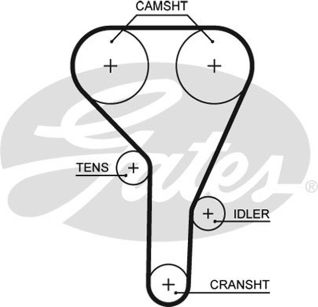 X EKSANTRIK GERGI KITI MITSUBISHI COLT VI 1.5 CZT 05 - 12