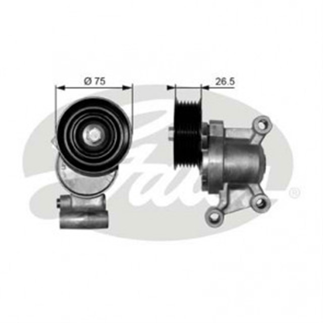 ALTERNATOR GERGI KOLU VOLVO S40 1.8 2.0 V50 06 - 12 CMAX 1.8 2.0 04 - 10 ECOSPORT 2.0 12 75X26.5