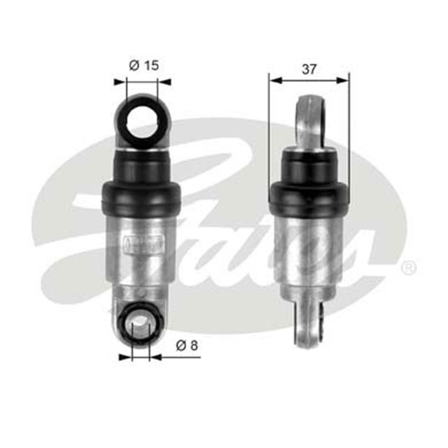 ALTERNATOR GERGI RULMANI TITRESIM AMORTISORLU OMEGA B 2.5 TD 94 - 03 - BMW 318 - 320 - 325 - 520 - 525 TD