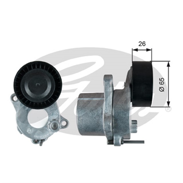 KAYIS GERGI RULMANI MERCEDES W204 C204 S204 C218 W212 S212 C207 X204 W166 KUTUKLU