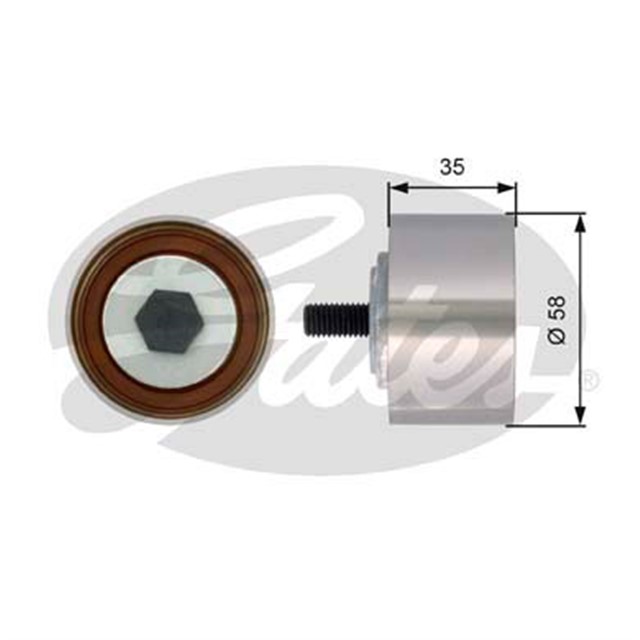 T42121 POWERGRIP IDLER