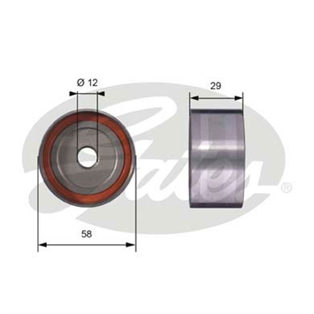T42025 POWERGRIP IDLER