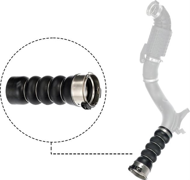 AR - ENGINE HOSES 09 - 1419 TURBOCHARGER HOSE
