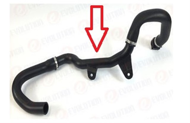 RADYATOR UST HORTUMU TEK DUCATO III - BOXER II 2.2D - 2.2 HDI