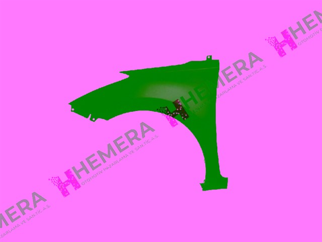 CAMURLUK ON SOL SAC SINYAL DELIKSIZ HYUNDAI ELANTRA 2011 - 2015