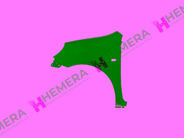 CAMURLUK ON SAG SAC SINYAL DELIKLI NISSAN MICRA 2010